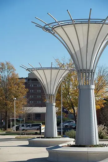 Rock Hill SC urban park structures